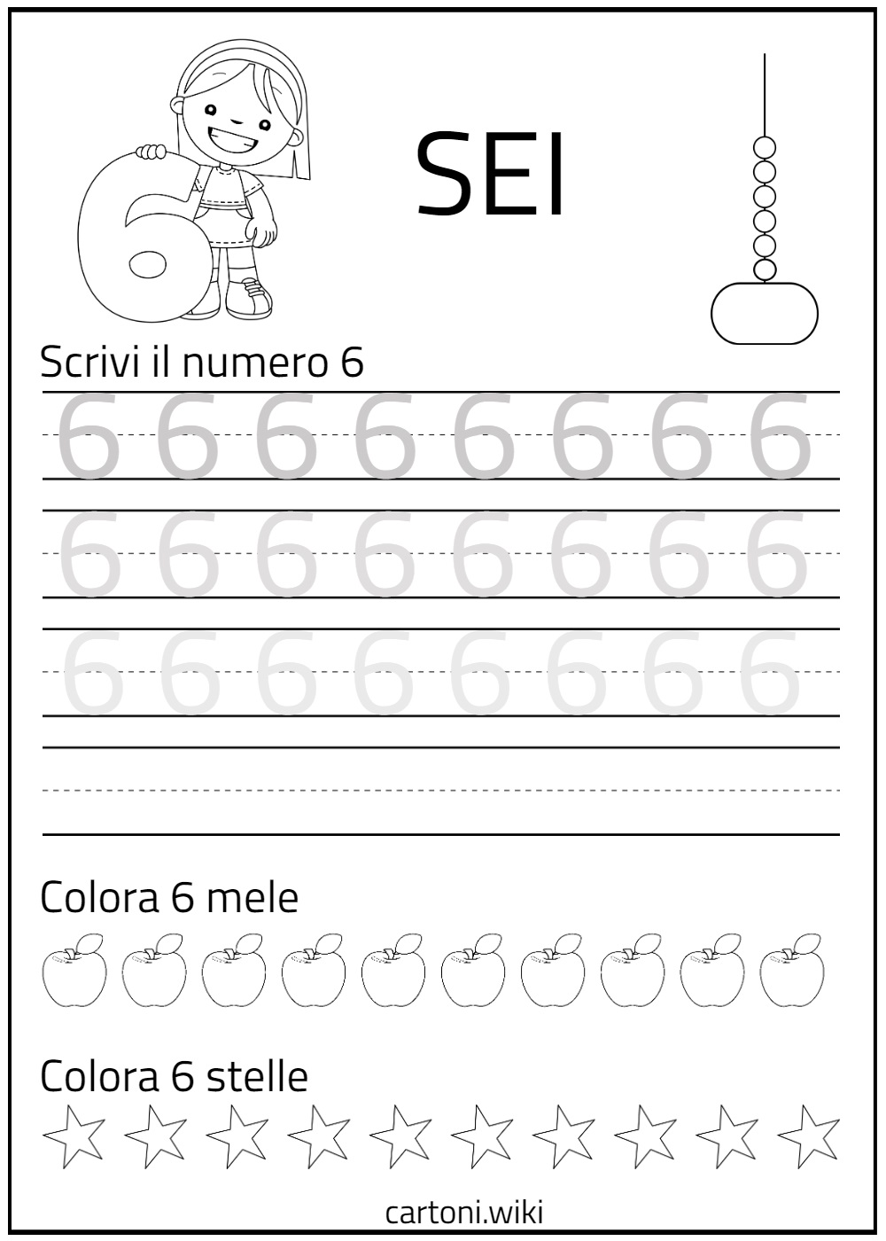 Scheda didattica numero 6