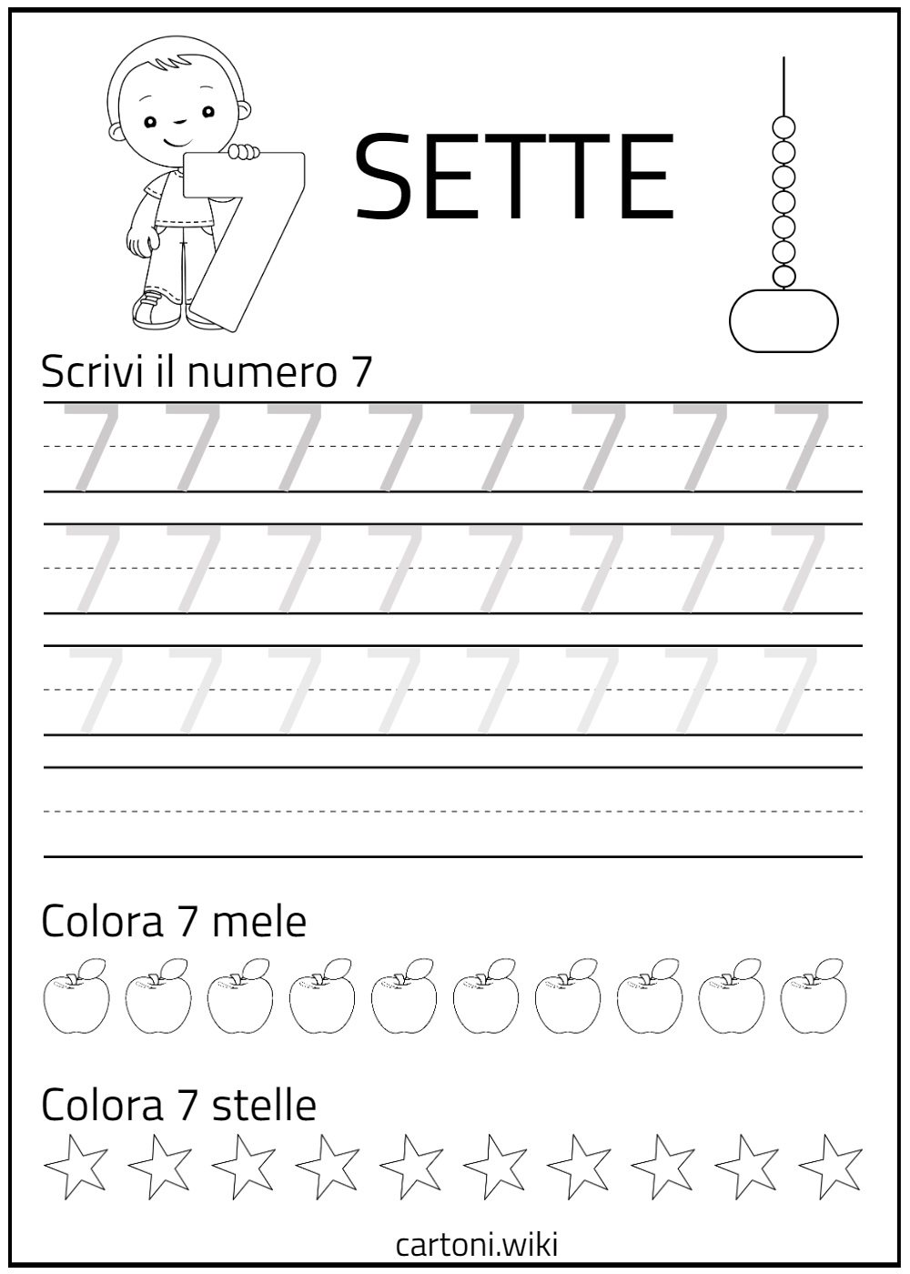 Scheda didattica numero 7