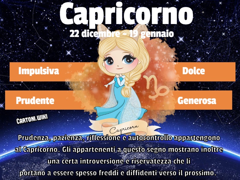 Capricorno ( 22 dicembre - 19 gennaio )