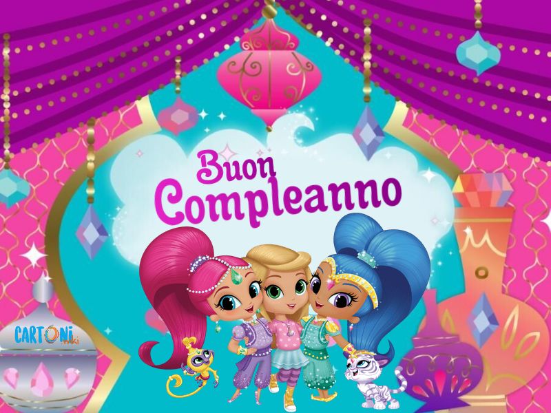 Buon Compleanno da Shimmer and Shine