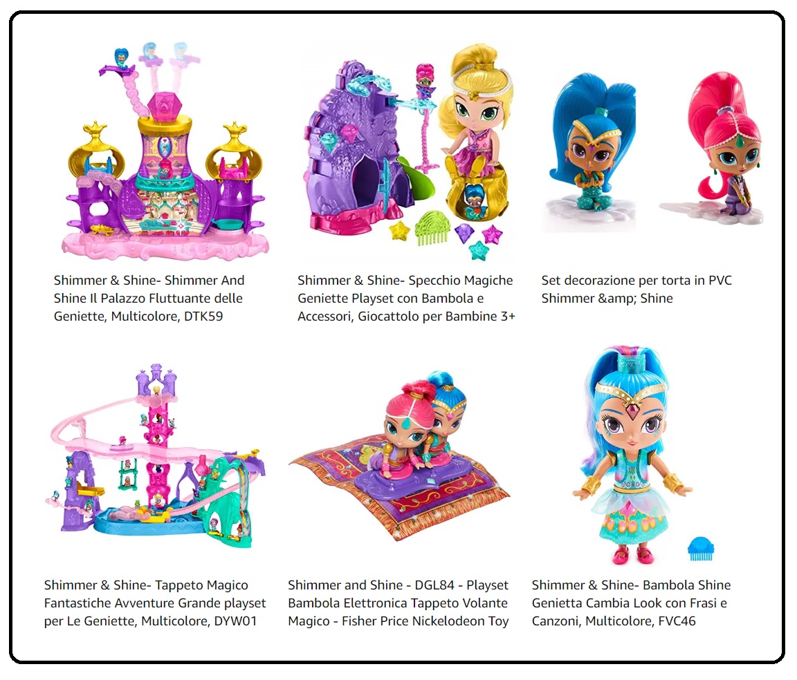 Shimmer and Shine personaggi Zeta antagonista cartoni animati Cartoonito Nick Jr