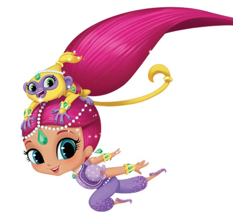 Shimmer and Shine personaggi del cartone animato - Shimmer