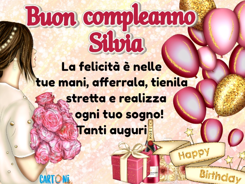 Auguri Silvia per il tuo compleanno