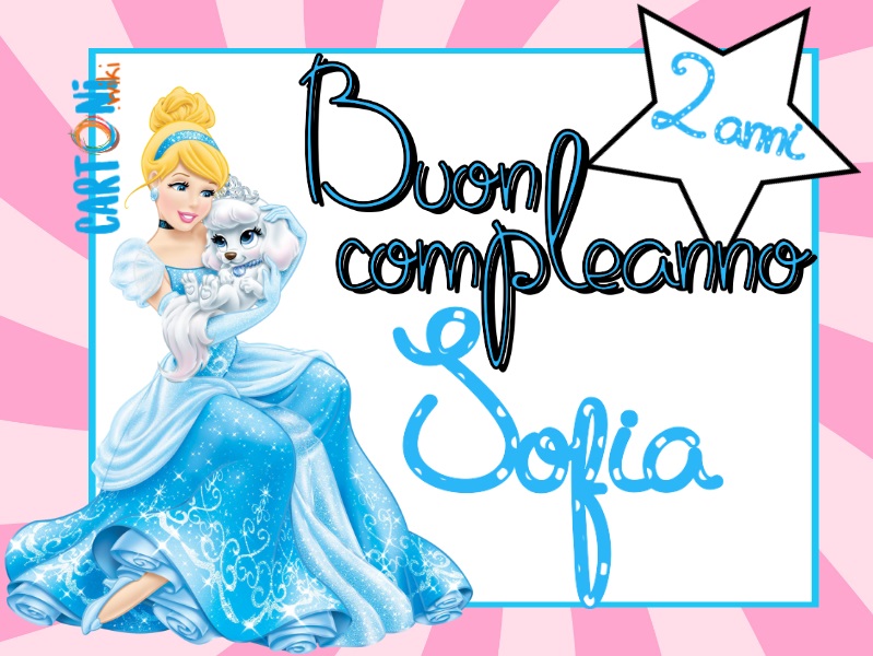 Tanti Auguri Sofia 2 Anni Cartoni Animati