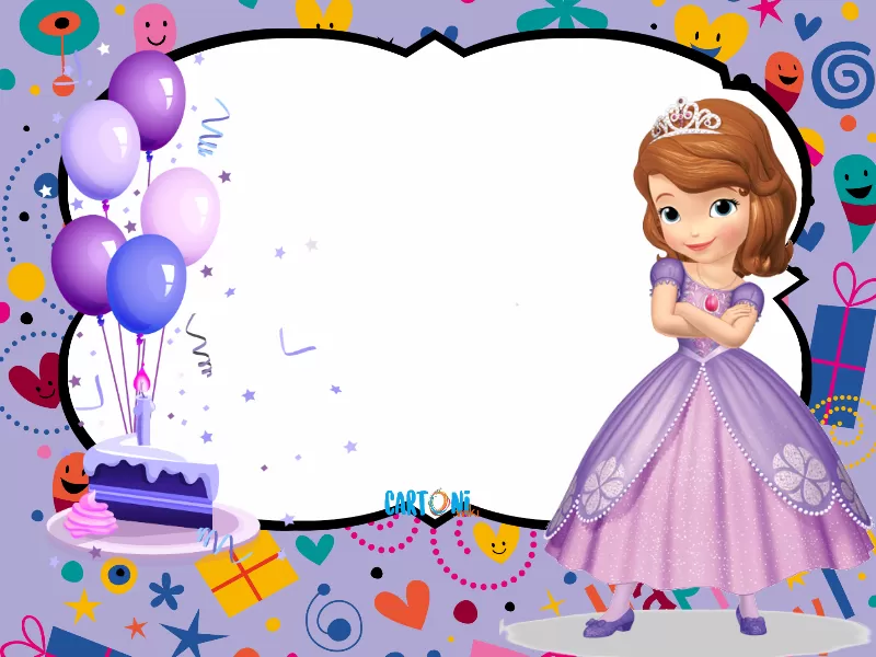Sofia the first Template