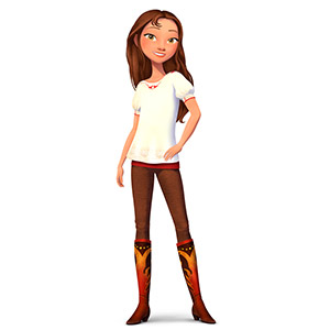 Spirit riding free personaggi Lucky - cartone animato DreamWorks Characters