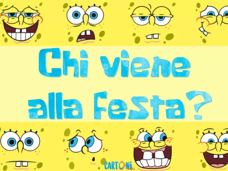 Spongebob chi viene alla festa?