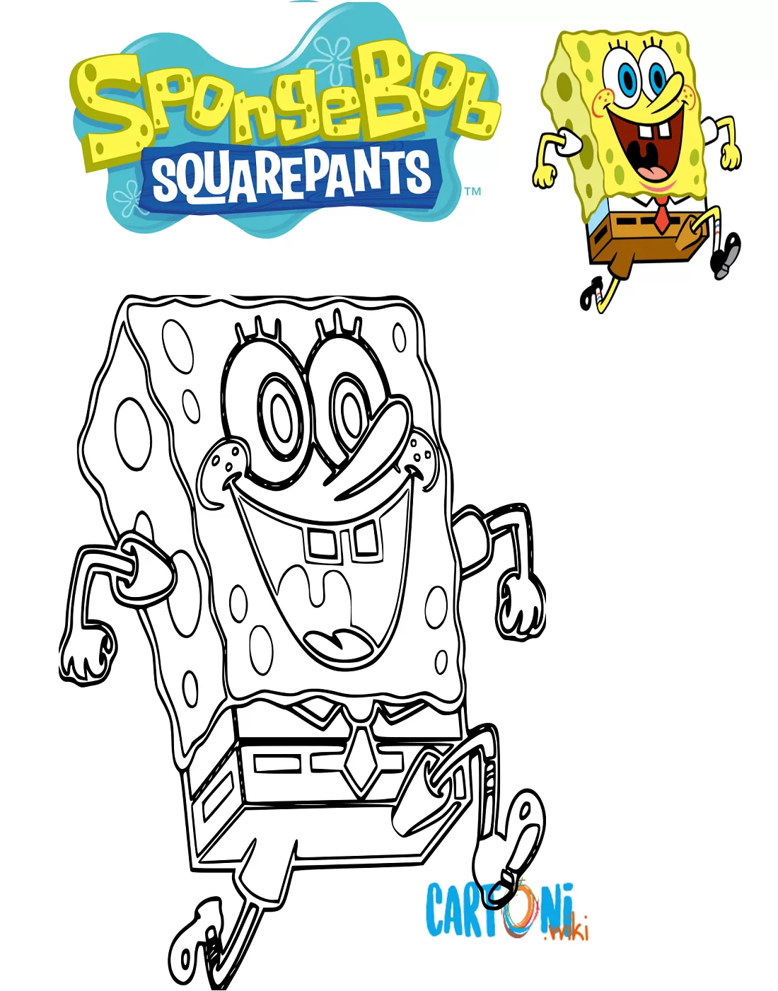 Disegni da colorare Spongebob