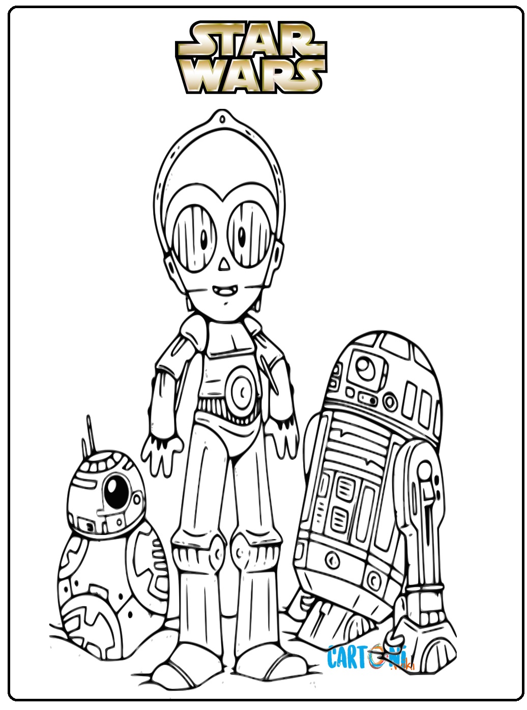 Star Wars Disegni Per Bambini Cartoni Animati