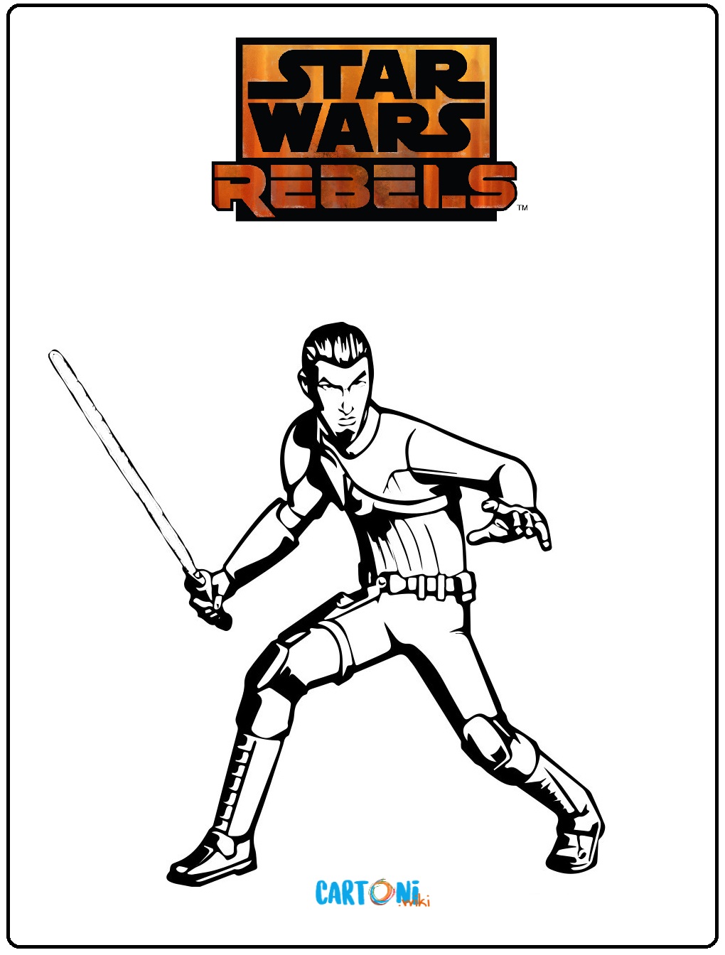 Star Wars Rebels disegni da colorare