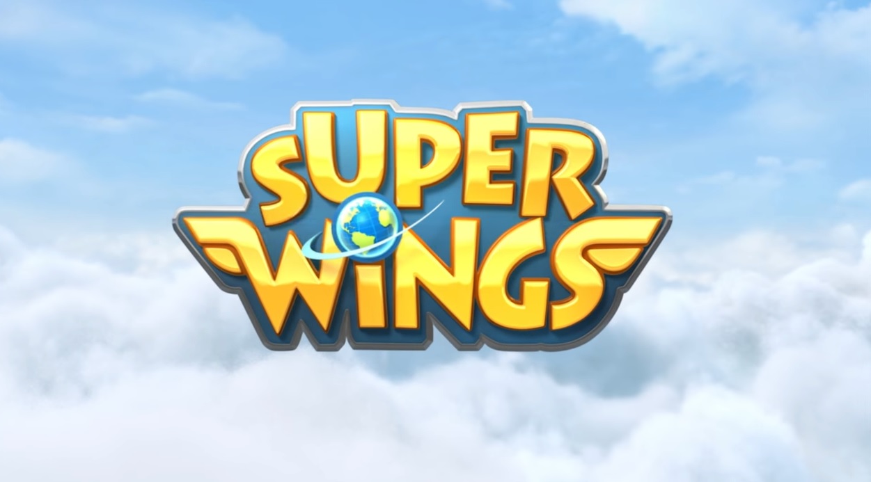 Sigla Super Wings con testo