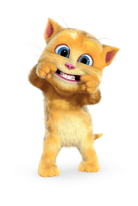 Talking Tom and Friends - Personaggi - Ginger - App Talking Tom - Cartoni animati - Gatto parlante