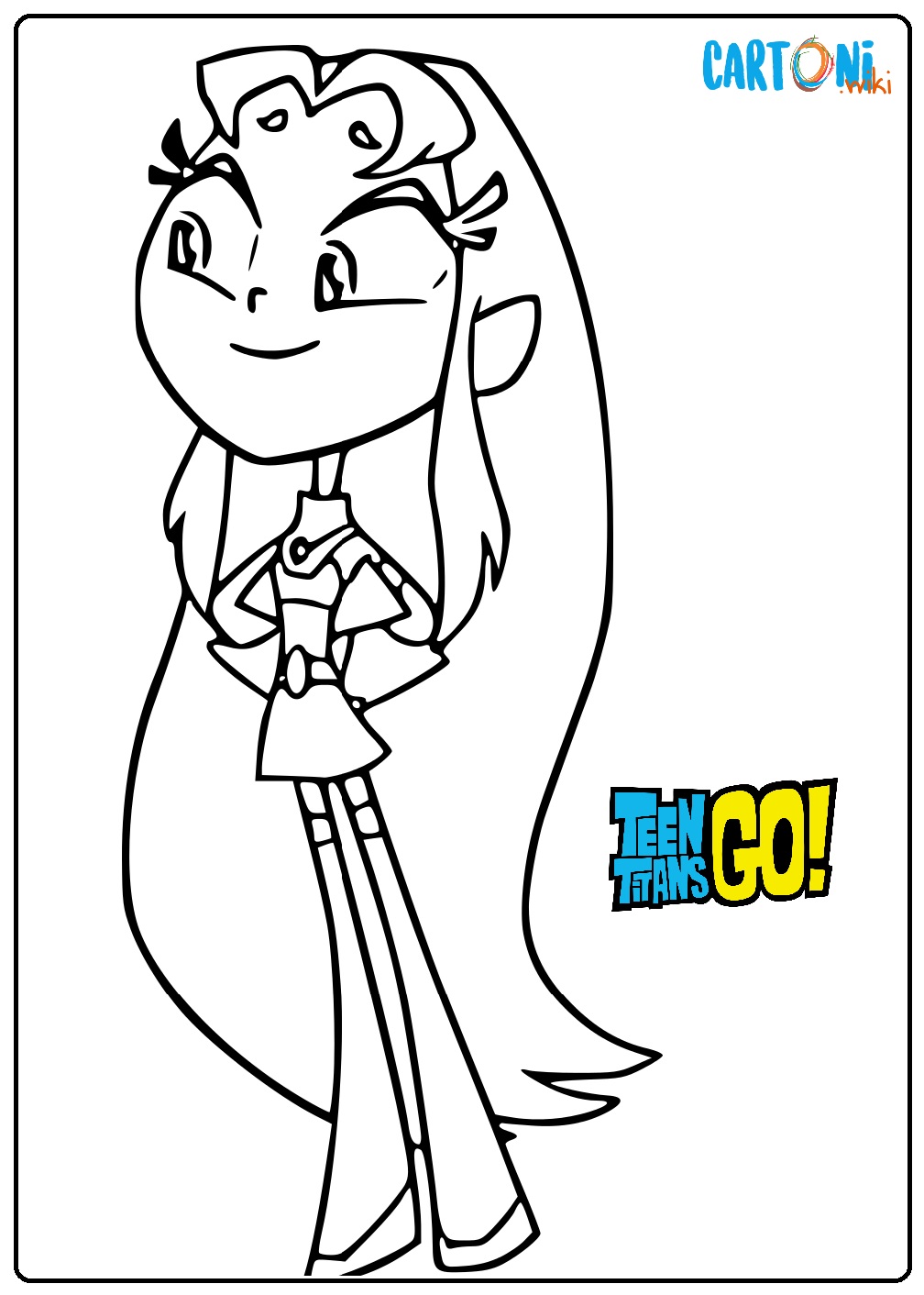 Disegno Stella di Teen Titans Go