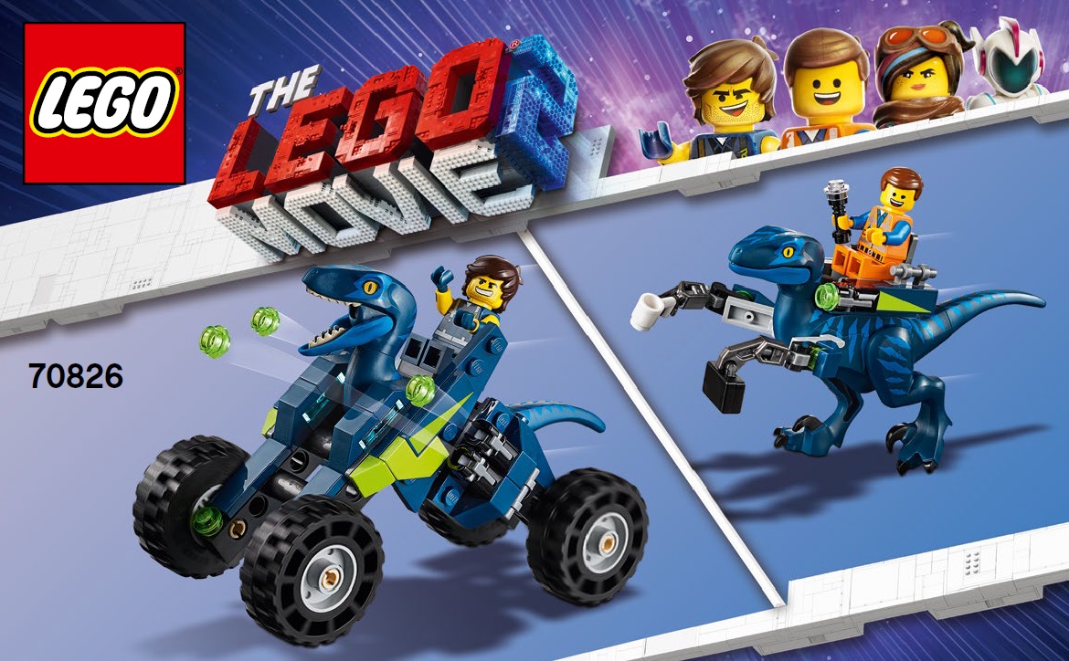 LEGO Movie 2 - Il fuoristrada Rex tremo di Rex
