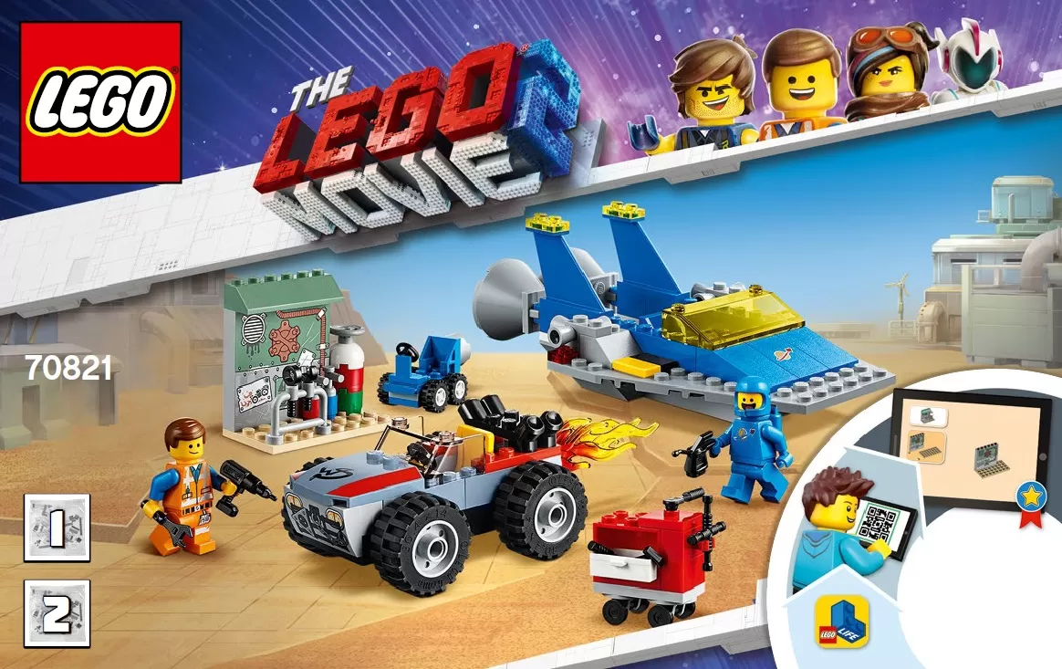 The Lego Movie 2 Emmet e l�officina Aggiustatutto di Benny