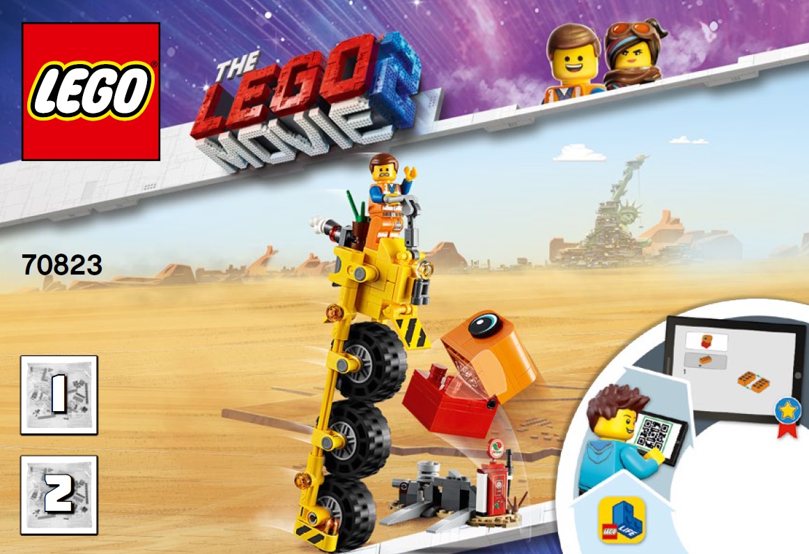 The lego movie 2 Il triciclo di Emmet