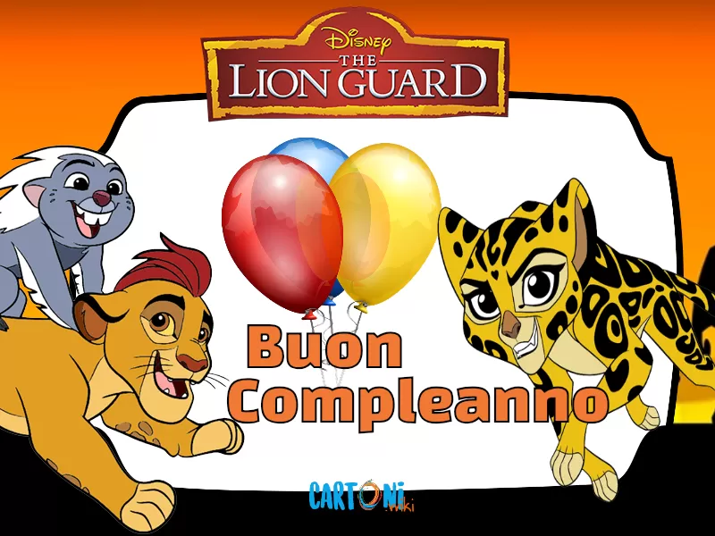 The Lion Guard buon compleanno