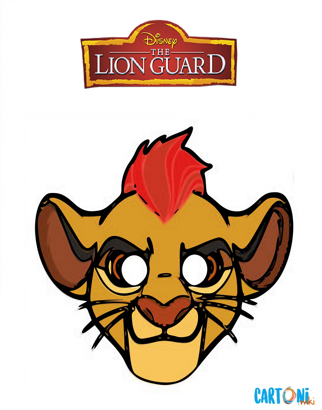 The lion Guard Machere da stampare