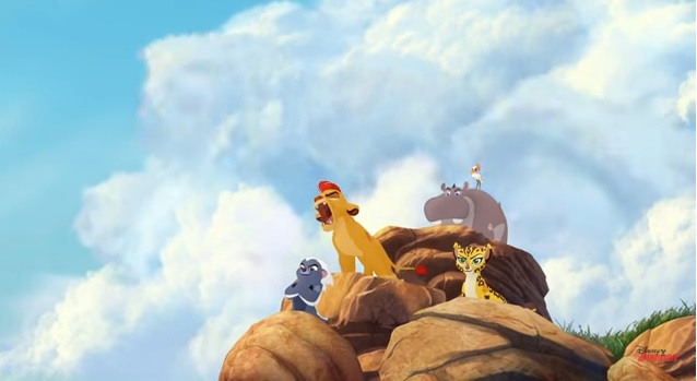 The Lion guard theme song intro lyric music video disney channel  cartoni animati