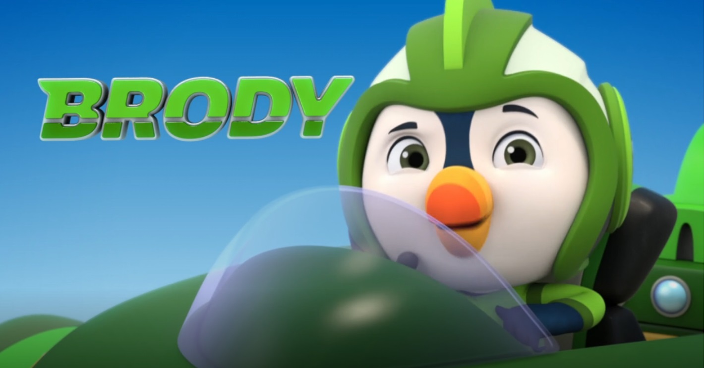 Top Wing Personaggi Brody - cartone animato Nickelodeon Cartoonito - cartoni animati prescolari
