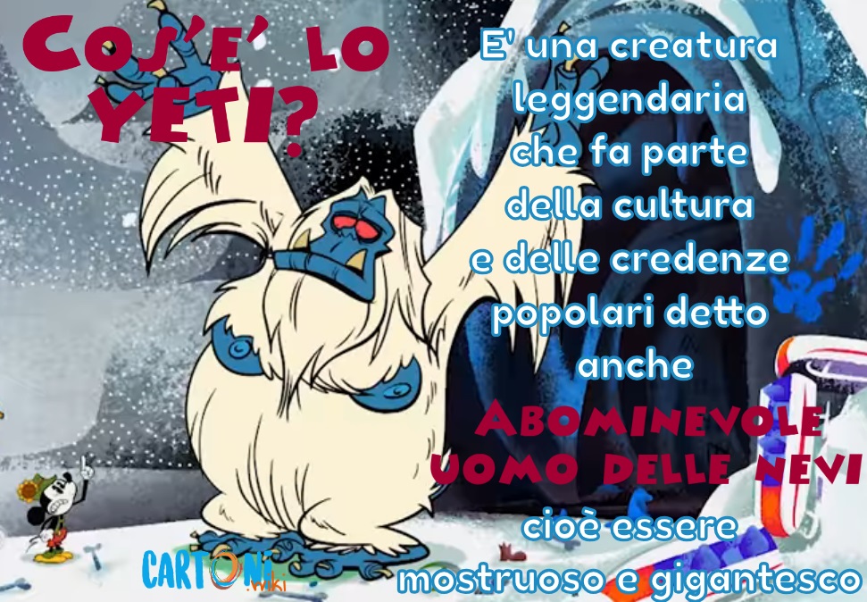 Cos lo Yeti?