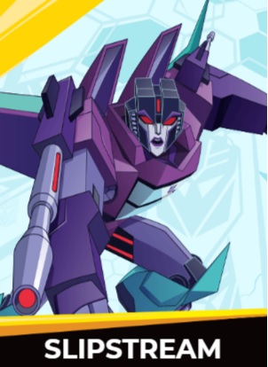 Slipstream - Transformers cybergverse personaggi robot cartonio animati k2 