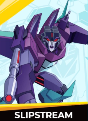 Slipstream - Transformers cybergverse personaggi robot cartonio animati k2 