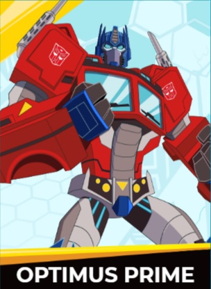 Optimus Prime - Transformers cybergverse personaggi robot cartonio animati k2 