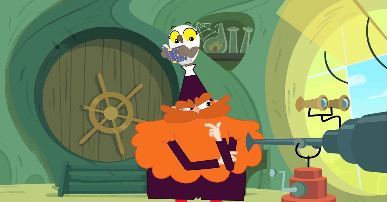 Trulli Tales Coppercot personaggio cattivo malvagio barbueto disney junior Rai Yoyo cartoni animati