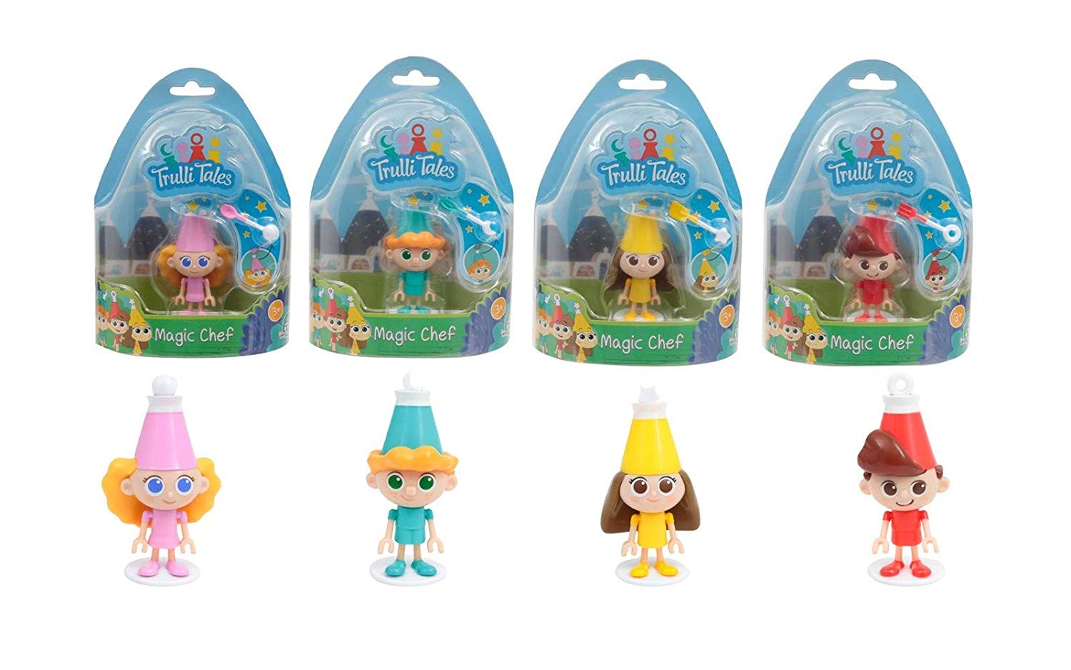 Trulli Tales giocattoli giochi preziosi bambini regali di natale personaggi zip sun stella ring figurine