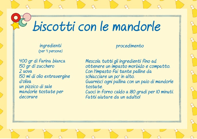 Ricetta biscotti con le mandorle Trulli Tales