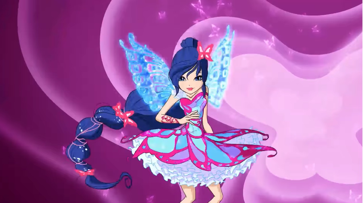 Musa butterflix trasformazione Winx 8 cartone animato Winx Club ottava stagione  - Rai Yoyo - Rainbow