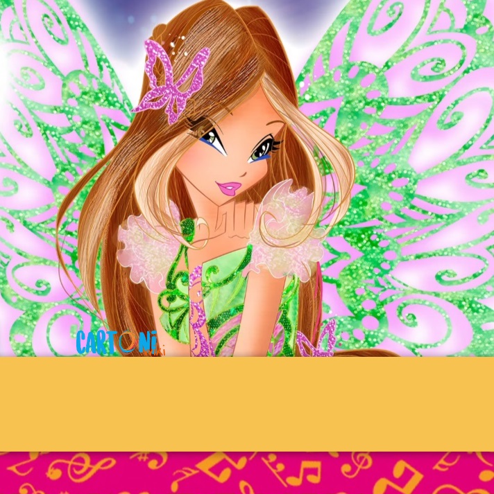 Biglietti di auguri Winx Flora