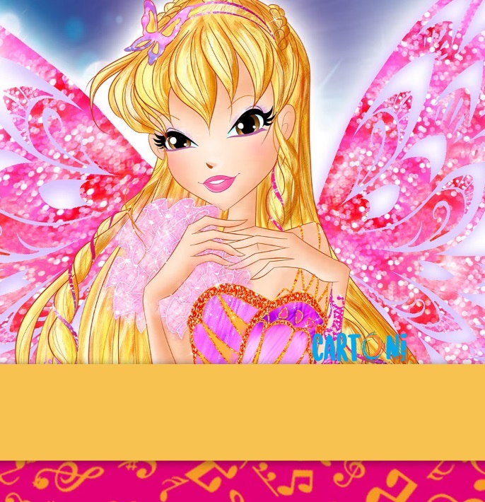 Biglietto auguri Winx Stella