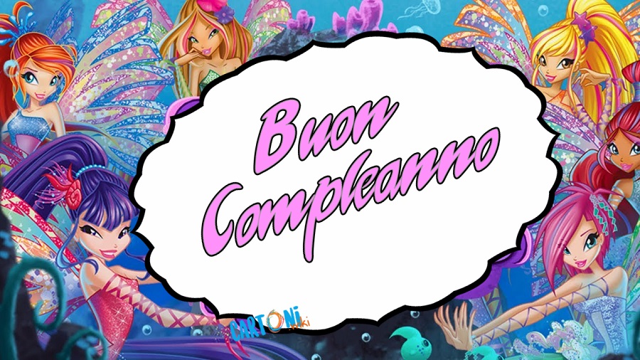 Biglietto di auguri Winx Club