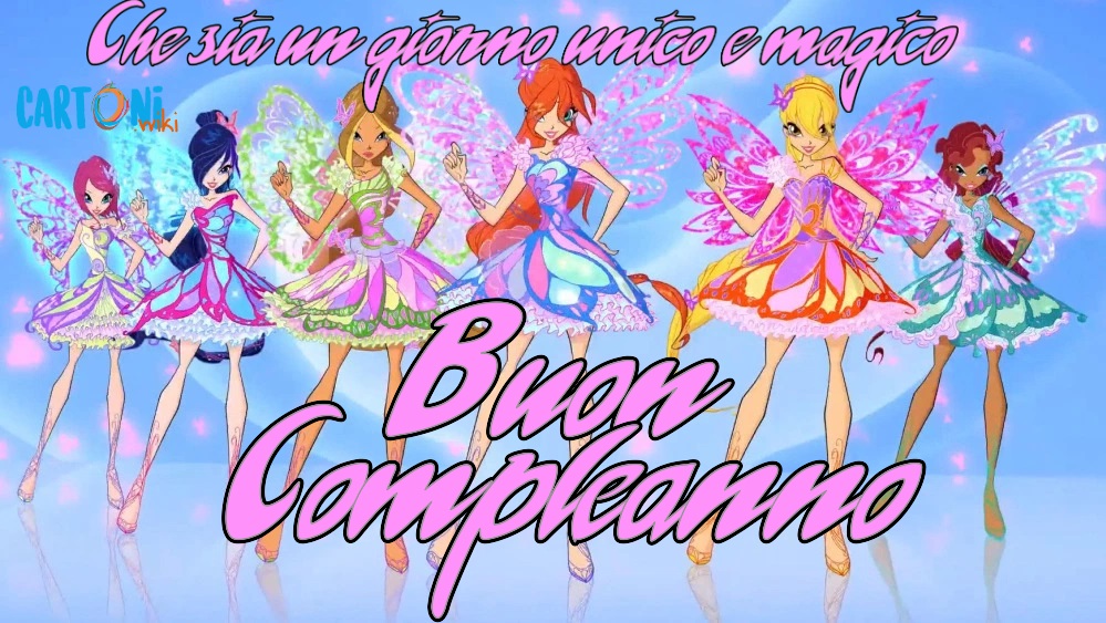 Buon Compleanno insieme alle Winx