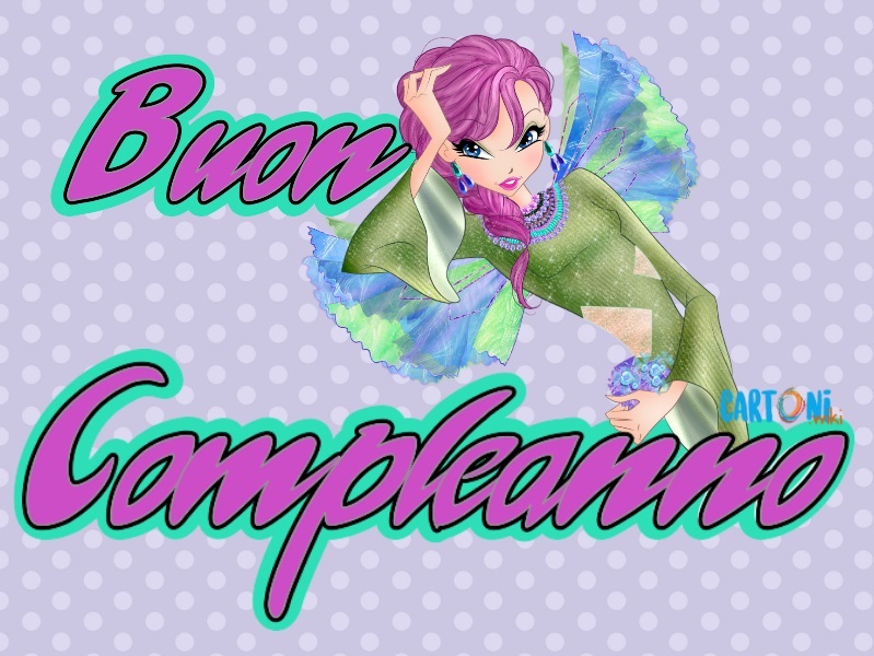 Buon compleanno Winx Tecna 