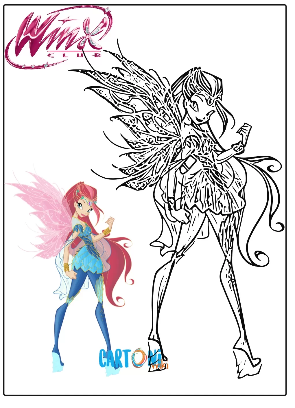 Winx Club disegni da colorare