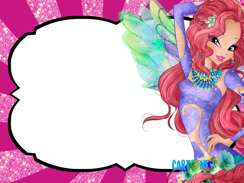 Flora inviti festa compleanno Winx Club