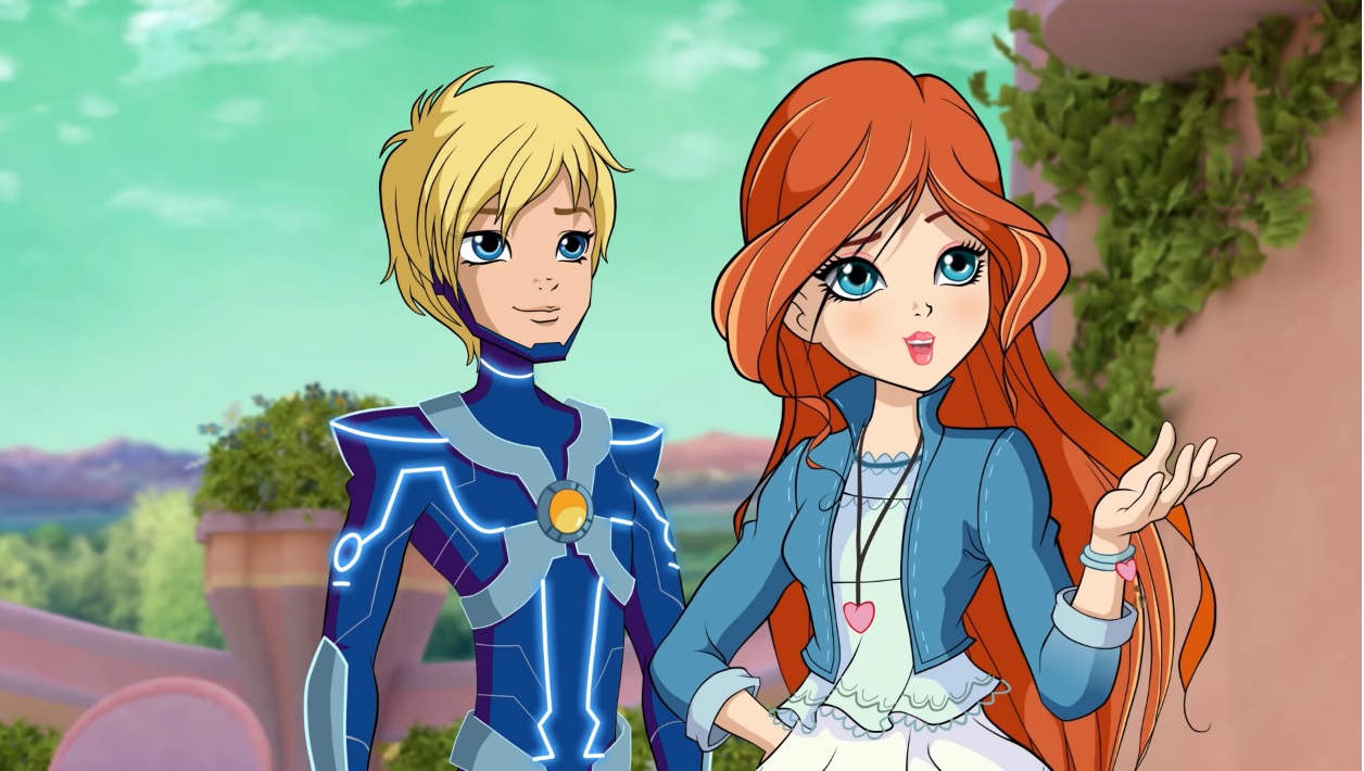 Winx Club 8 Bloom Sky personaggi cartone animato Rainbow - disegni da colorare - coloring pages winx 8 - characters - images