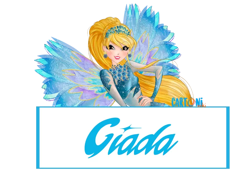 Winx Stella Etichette Quaderni Giada