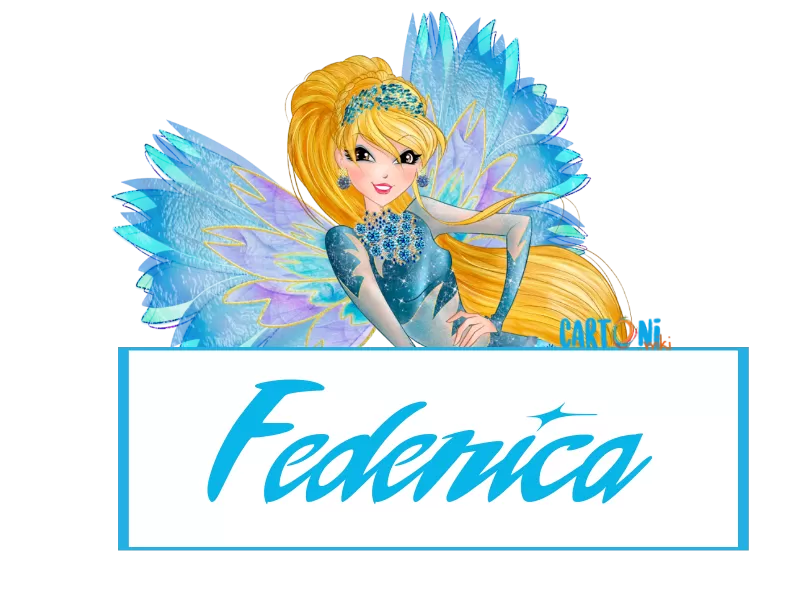 Winx Stella con nome Federica