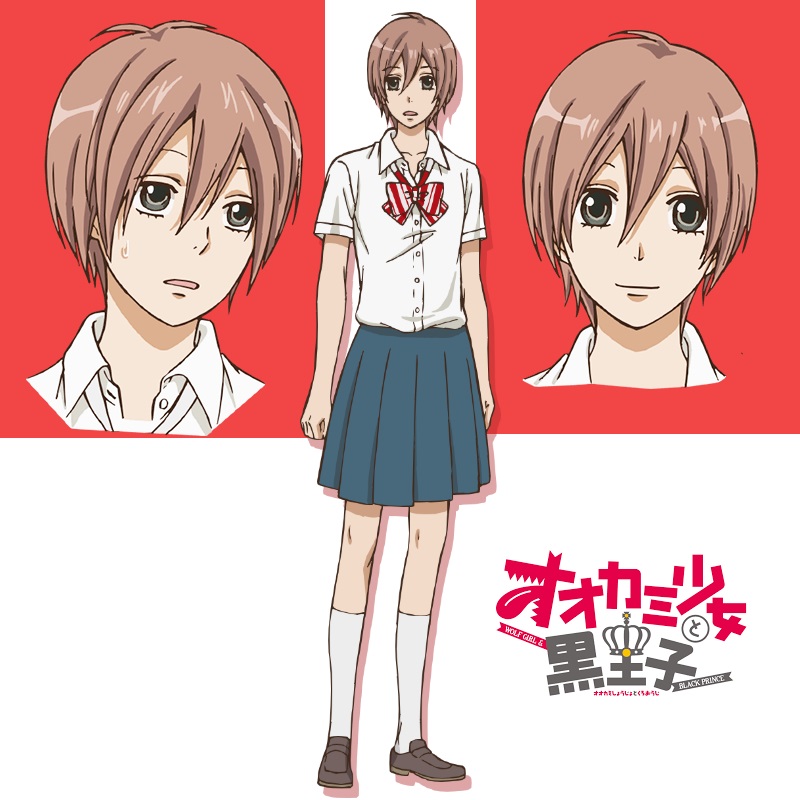 Wolf Girl & Black Prince characters anime personaggi Ayumi Sanda cartoni animati giapponesi - episodi trama - storia video