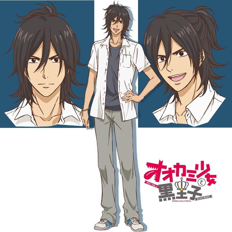 Wolf Girl & Black Prince characters anime personaggi Takeru Hibiya cartoni animati giapponesi - episodi trama - storia video