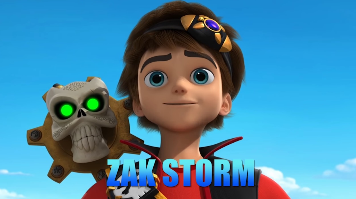 Zak Storm personaggi cartone animato netflix Dea Kids protagonista