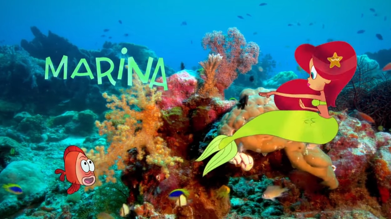 Zig & Sharko personaggio la sirena marina cartone animato