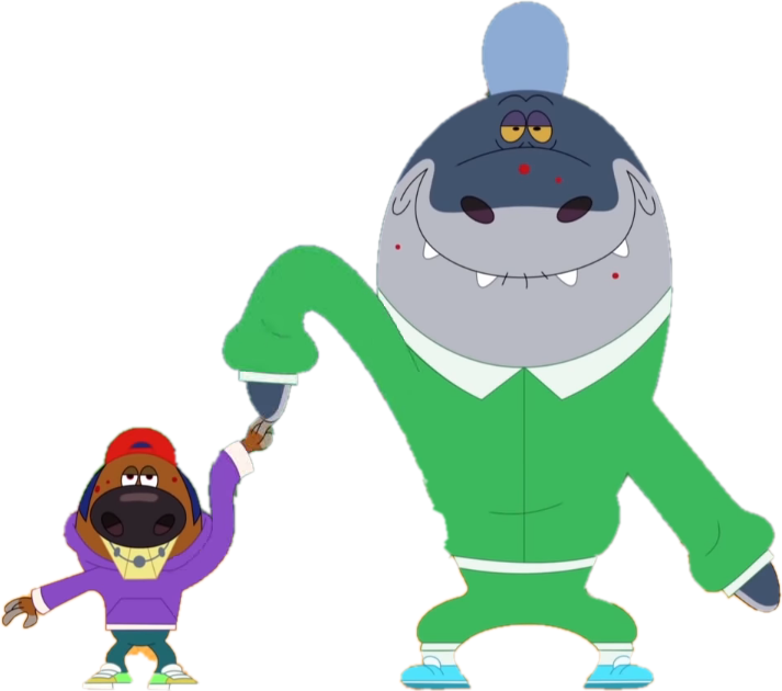 Zig & Sharko clipart png