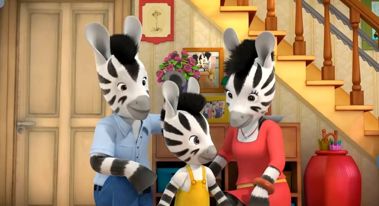 Zou cartone animato Disney Junior - cartoni prescolari - personaggi zou zebra - sigla