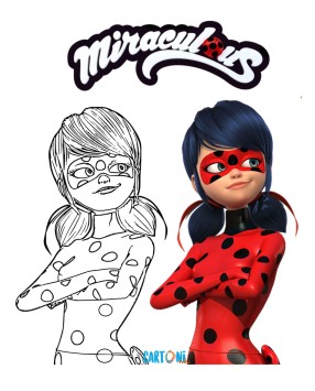 Ladybug Disegni da colorare  Cartoni animati