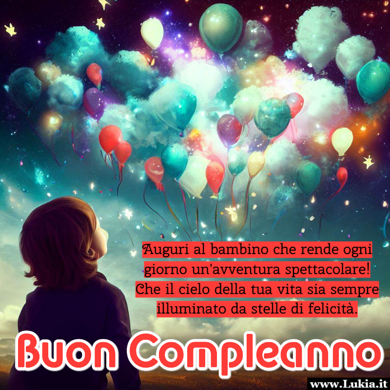 Un Compleanno Stellare per il Piccolo Esploratore: Auguri!